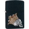 Zippo Classic 29100 — зажигалка, чёрный матовый
